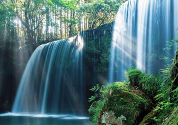 鍋ヶ滝　熊本の風景