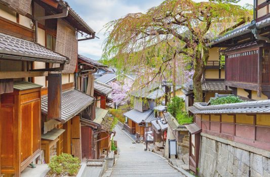京都の町並み　京都の風景