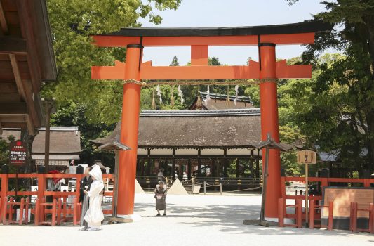 上賀茂神社　京都の風景