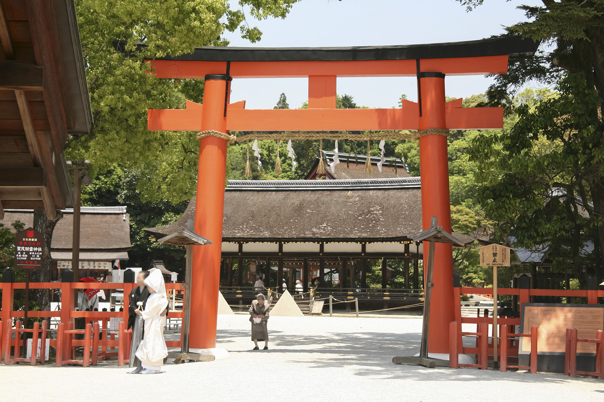 賀茂別雷神社　京都の風景