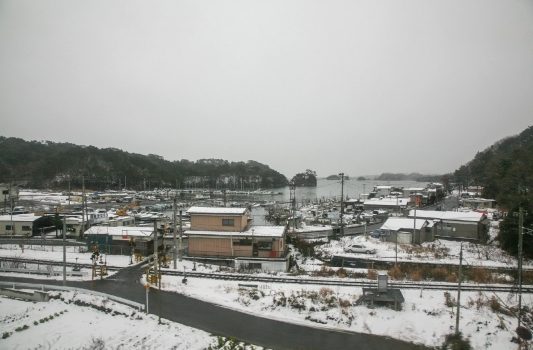 冬の松島　宮城の風景