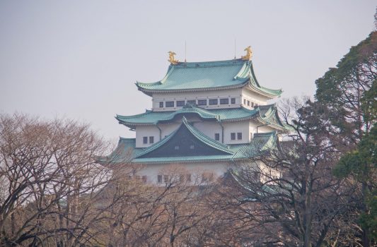 名古屋城　愛知の風景