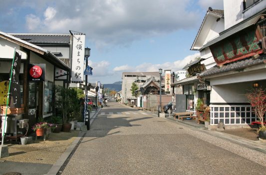 日田の町並み　大分の風景