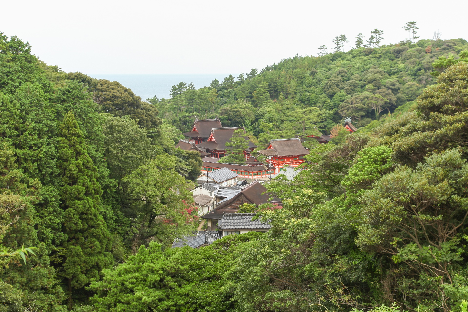 日御碕神社の風景　島根の風景