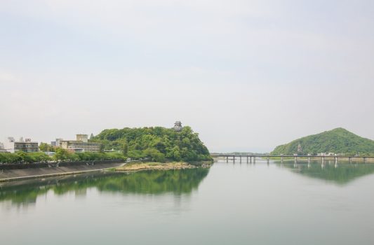 犬山城の風景　愛知の風景