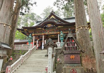 秩父　三峯神社の風景　埼玉の風景