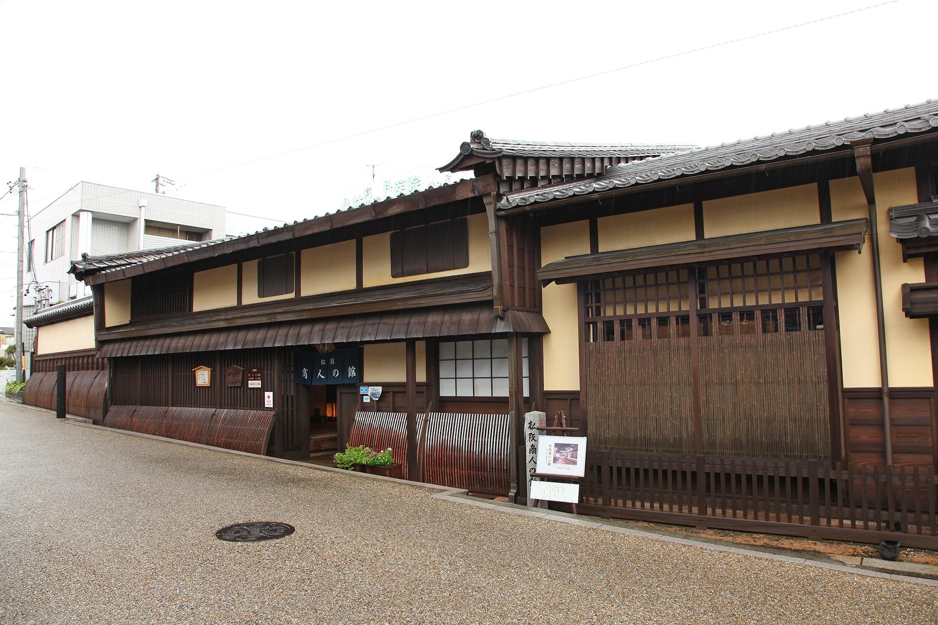 松阪の古い町並み　三重の風景