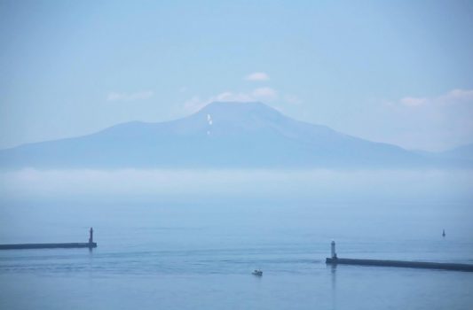 室蘭　白鳥湾展望台から見る風景　北海道の風景