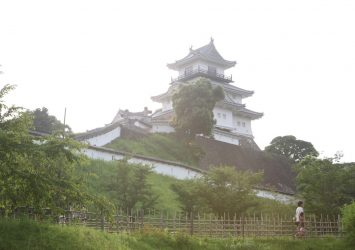 掛川城　静岡の風景
