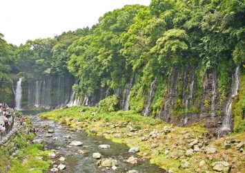 白糸の滝　静岡の風景