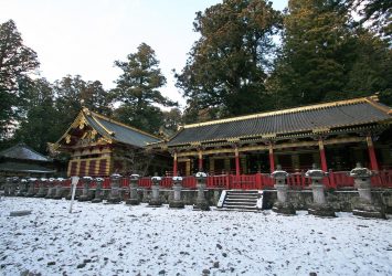 冬の日光東照宮　栃木の風景