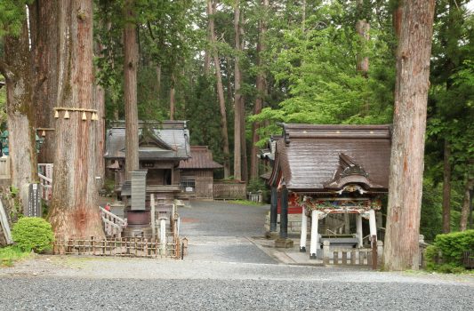 三峯神社　埼玉の風景