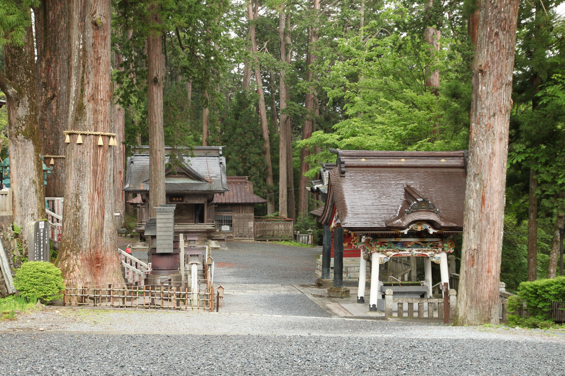三峯神社　埼玉の風景