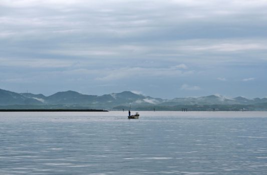 宍道湖の風景　島根の風景