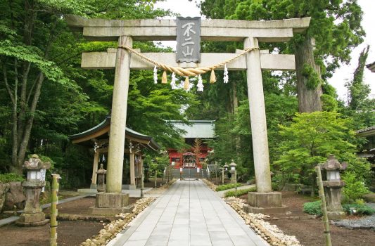 東口本宮冨士浅間神社　静岡の風景
