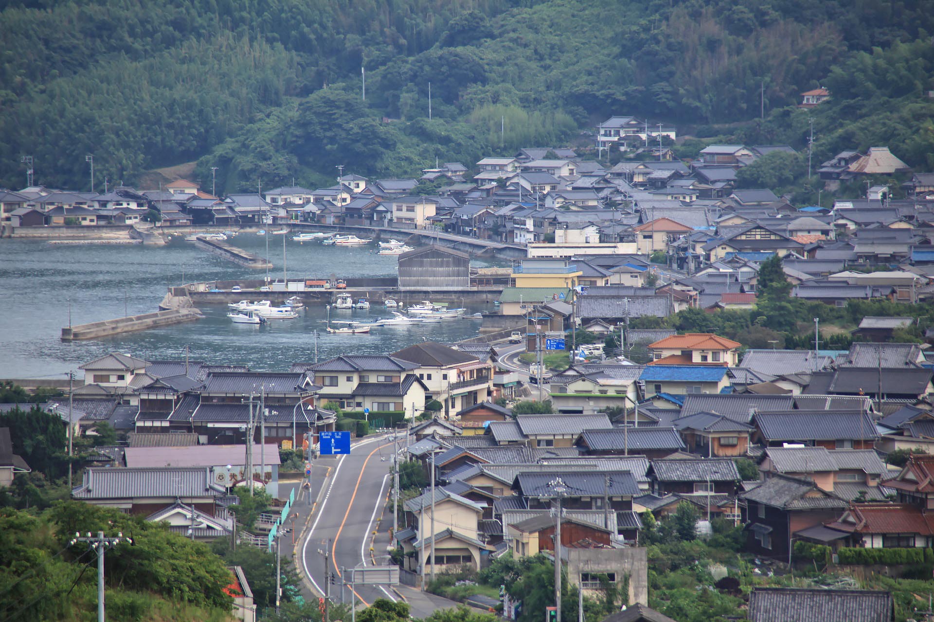 日本の島　因島　広島の風景
