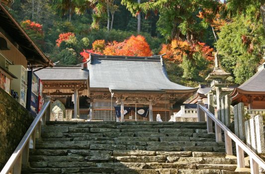 秋の四国八十八箇所「焼山寺」　徳島の風景