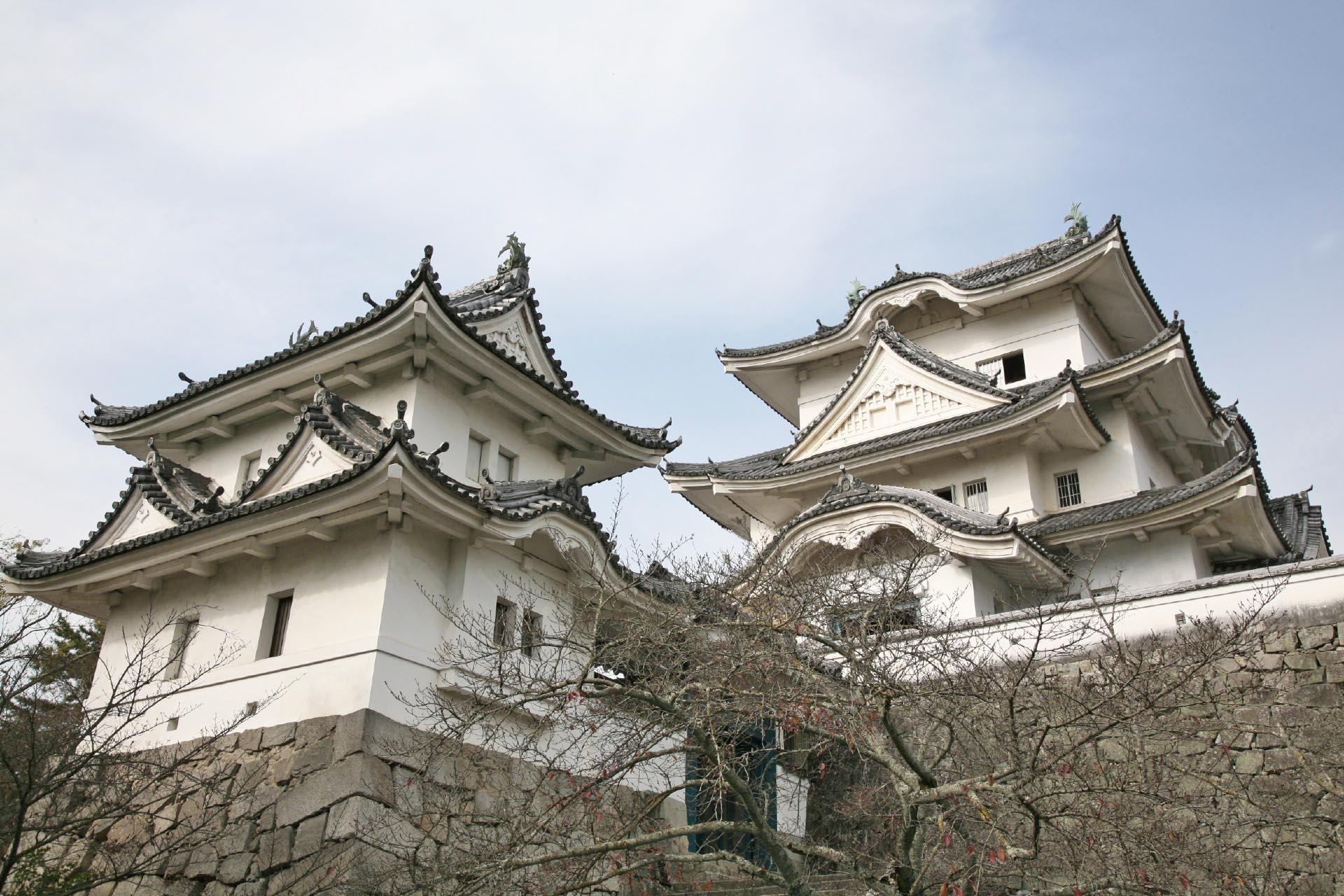 伊賀上野城　三重の風景