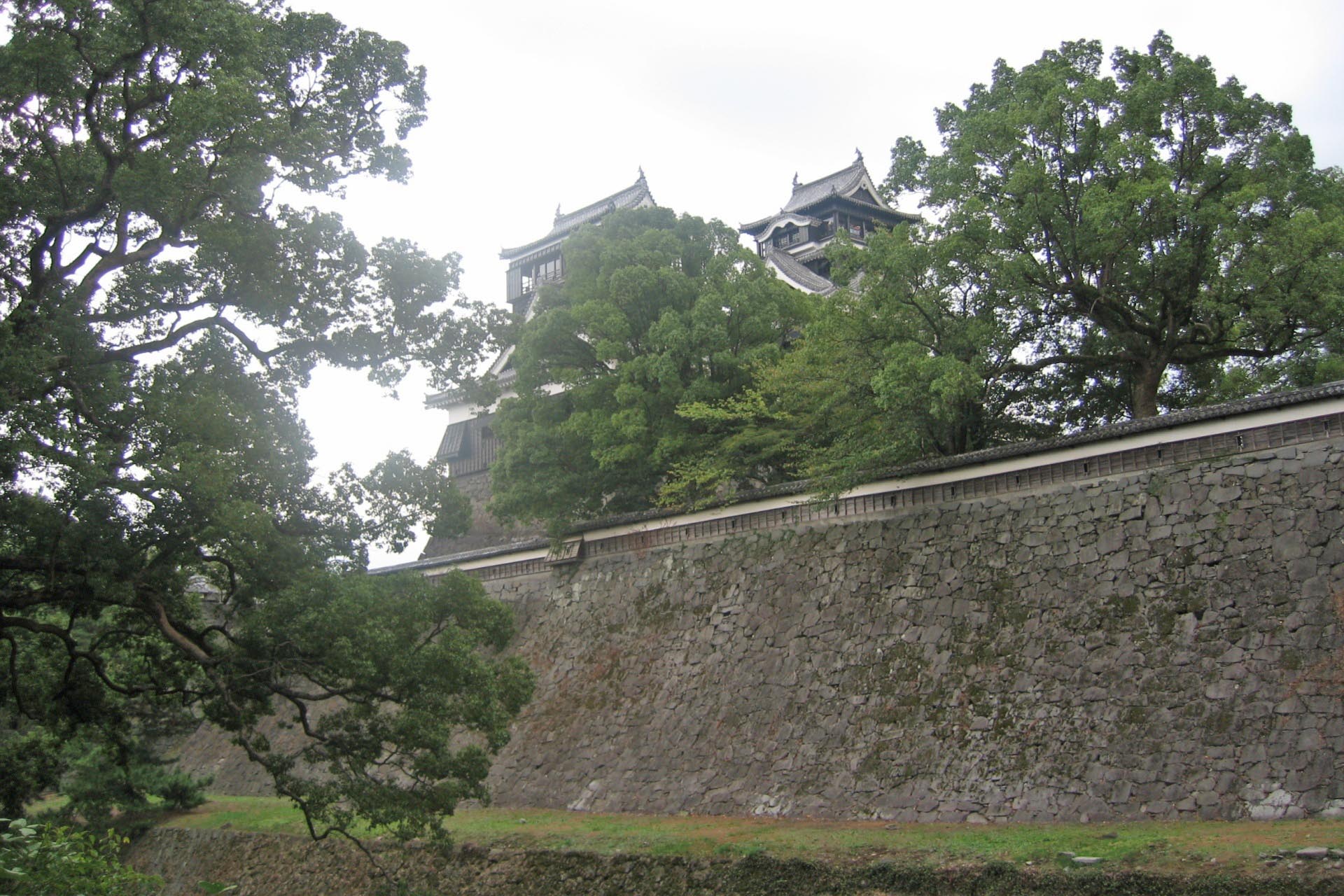 熊本城　熊本の風景