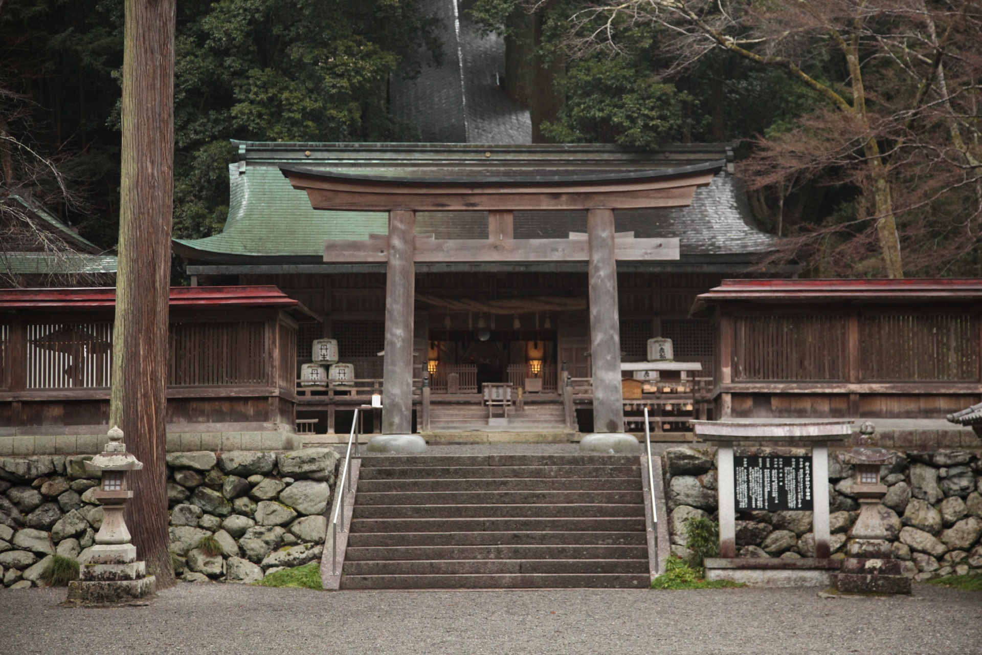 丹生川上神社　奈良の風景