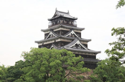 広島城　広島の風景