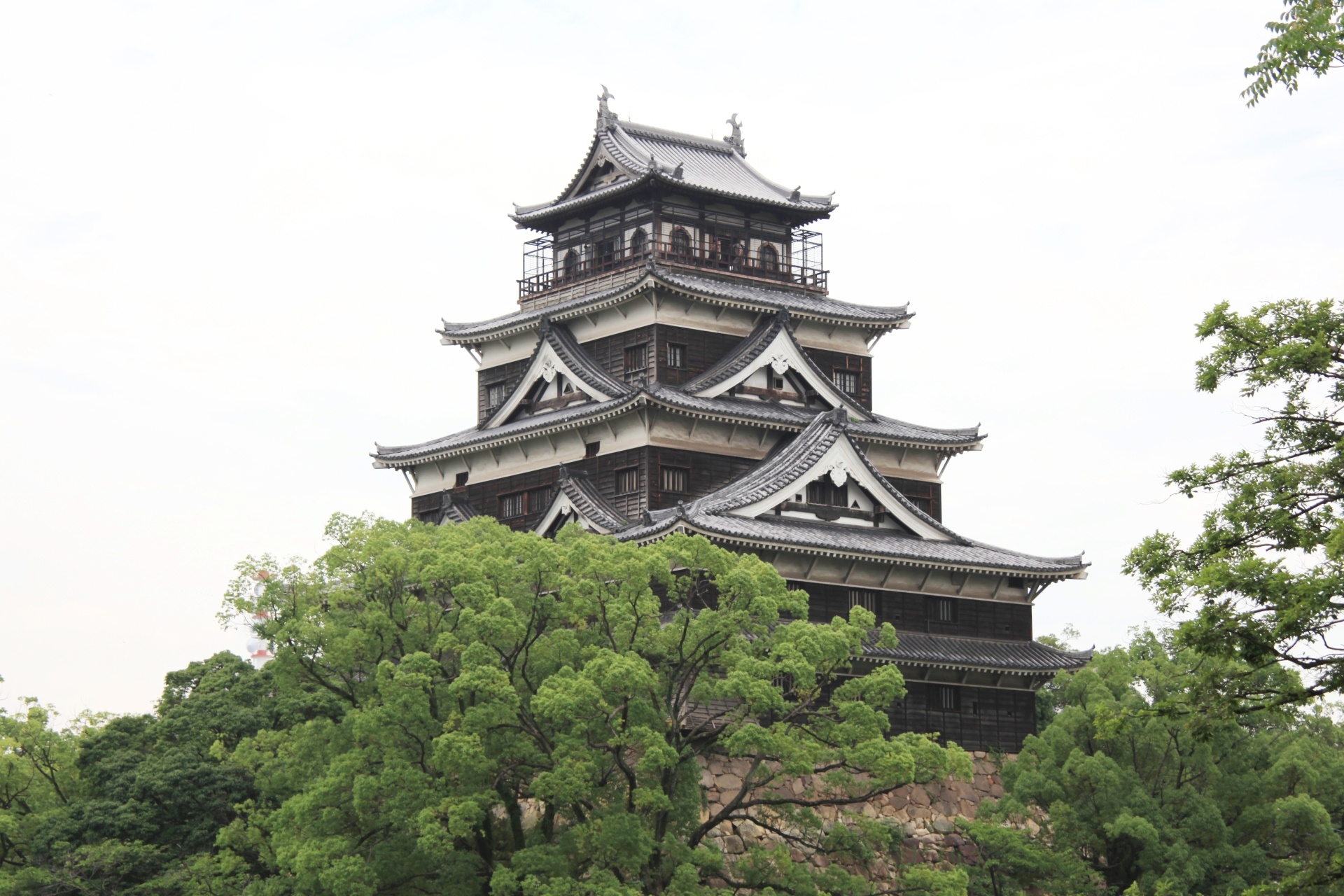 広島城　広島の風景