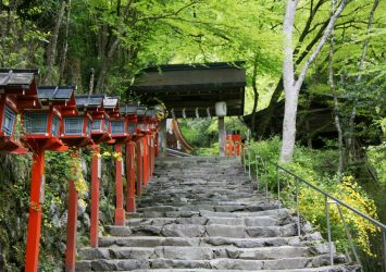 初夏の貴船神社　京都の風景