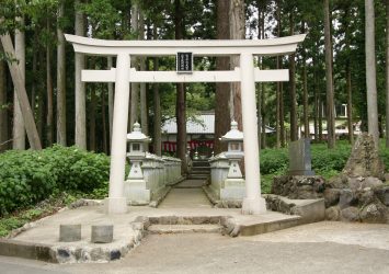 山宮浅間神社　静岡の風景