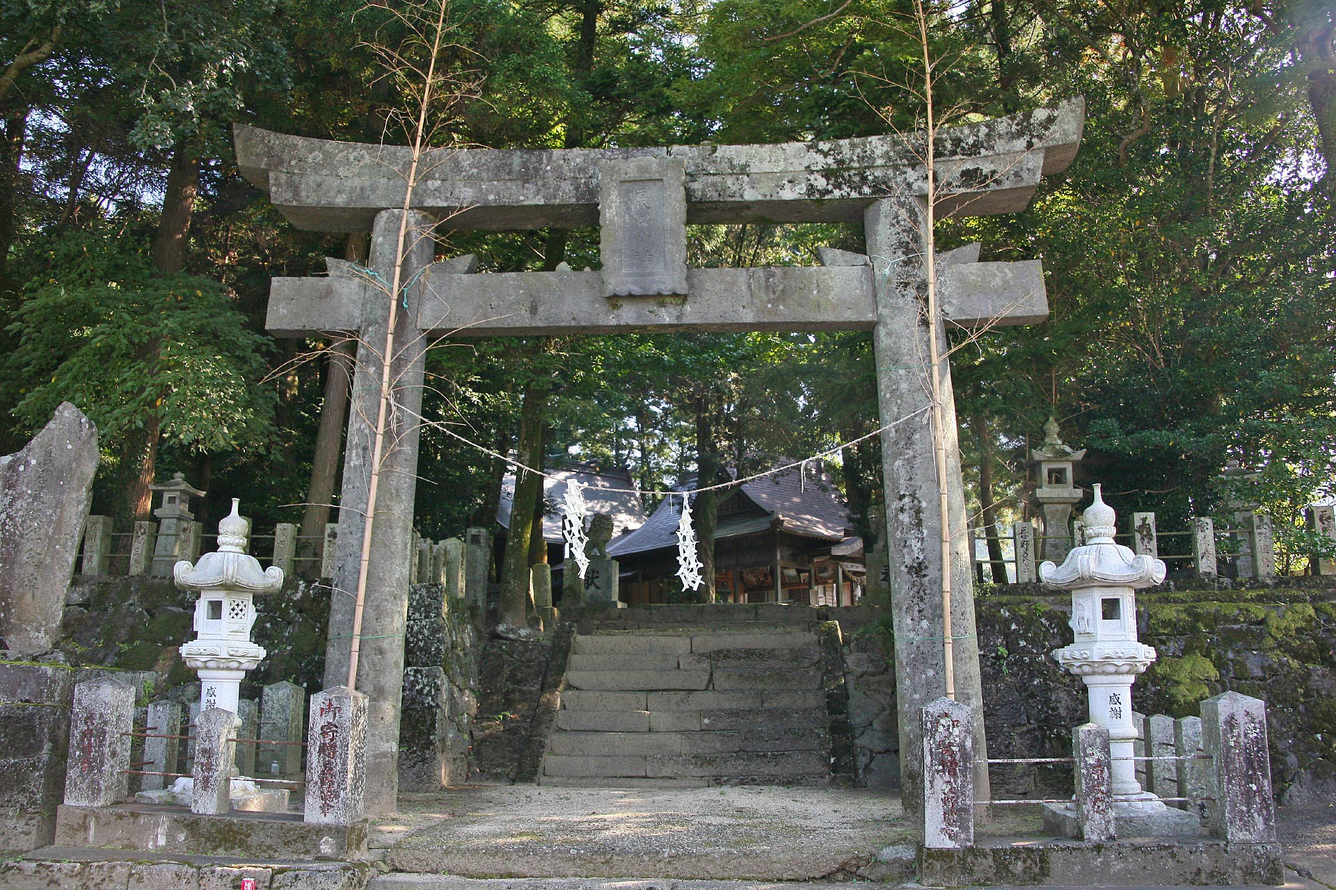 長野阿蘇神社　熊本の風景