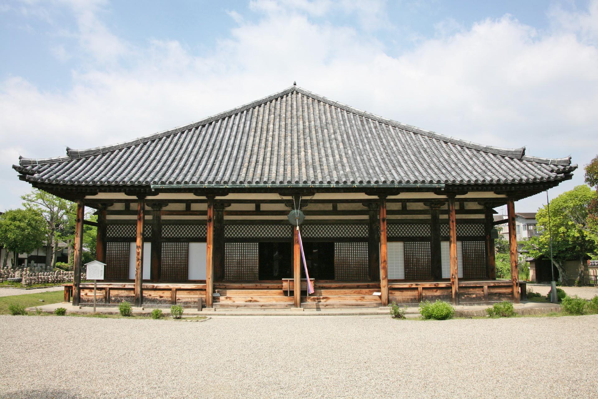 元興寺　奈良の風景