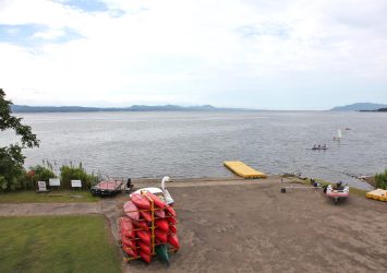 夏の宍道湖　島根の風景