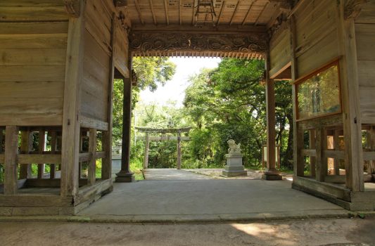 倭文神社　鳥取の風景