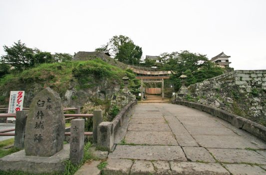 臼杵城跡　大分の風景