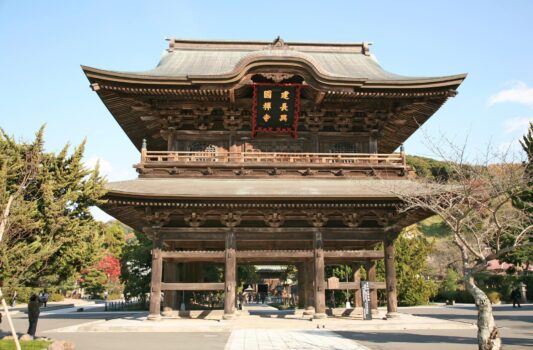 建長寺　鎌倉の風景　神奈川の風景
