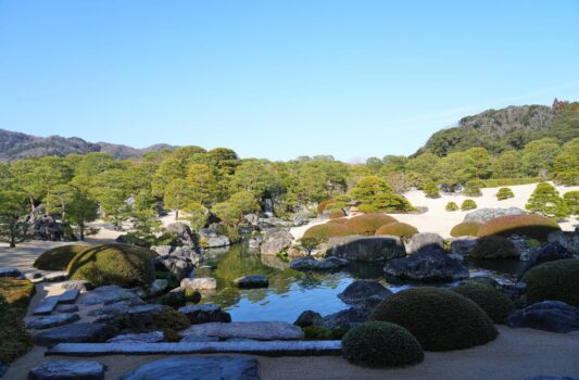 足立美術館　島根の風景