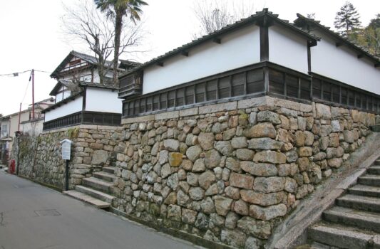 宮島　林家住宅（上卿屋敷）　広島の風景