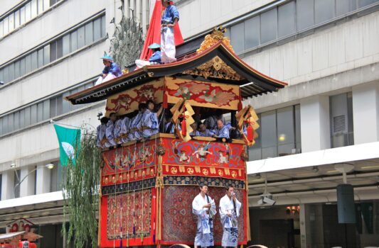 祇園祭　山鉾巡行　京都の風景