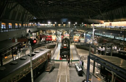 鉄道博物館　埼玉の風景