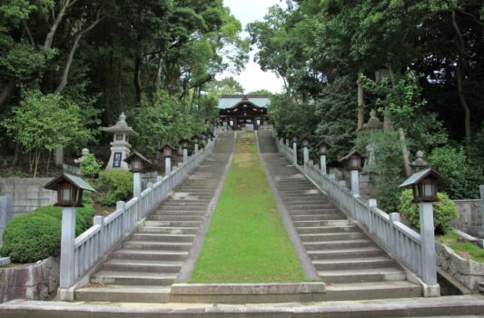 備後護国神社　広島の風景