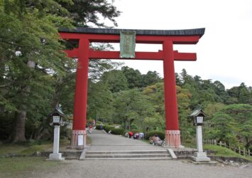 志波彦神社　宮城の風景