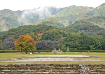 秋の太宰府　福岡の風景