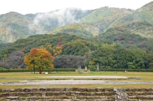 秋の太宰府　福岡の風景
