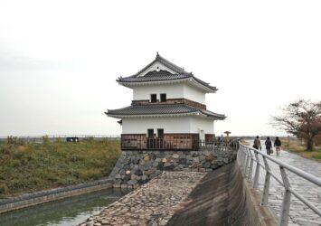 桑名城　「蟠龍櫓」　三重の風景