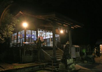 妙見宮　西山神社 　新年の長崎の風景