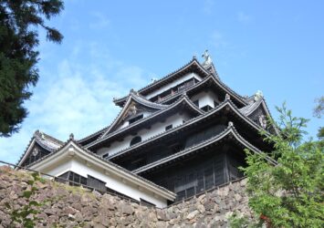 国宝「松江城」　島根の風景
