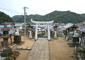 陶山神社　佐賀の風景
