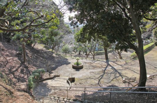 日本最初の洋式公園「山手公園」　横浜の風景　神奈川の風景