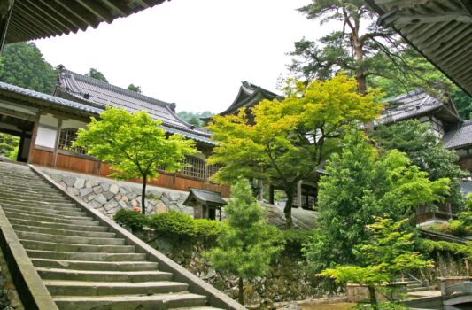 永平寺　福井の風景
