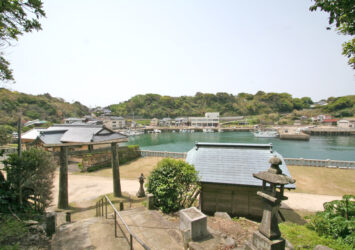 田島神社　佐賀の風景