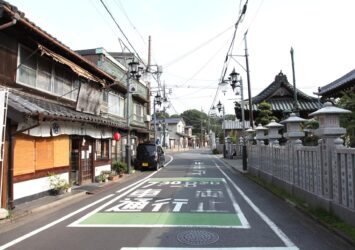 夏の川越の風景　夏の埼玉の風景